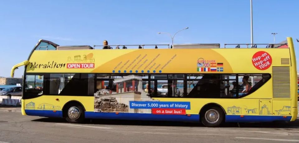 Heraklion: Hop-on Hop-off Open Top Bus Sightseeing Tour - Start at the Old Port Square and Get Oriented Fast