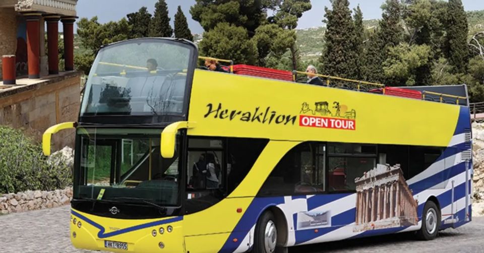 Heraklion: Hop-on Hop-off Open Top Bus Sightseeing Tour - Archaeological Museum + Kazantzakis Grave: Context for What You Saw
