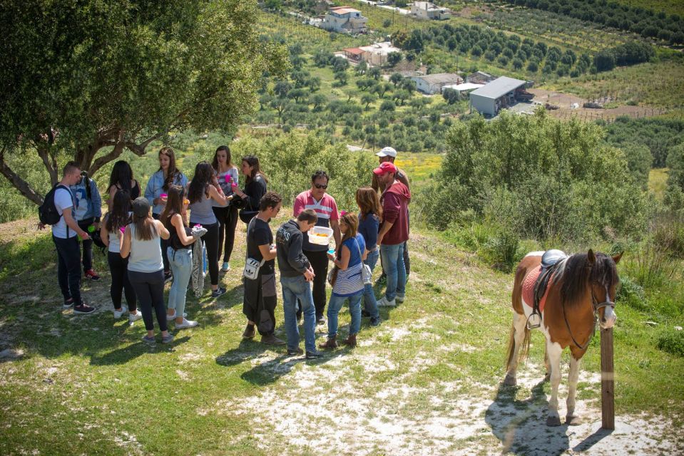 Heraklion: Horseriding Day Tour with Lunch and Transfer - The uphill ride to the picnic viewpoint (about 50 minutes)