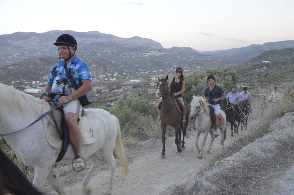 Heraklion: Horseriding Day Tour with Lunch and Transfer - Raki, fruit, and drinks with views of Mount Zeus
