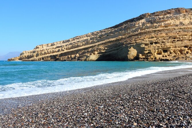Heraklion: Matala Beach, Hippie Caves & Odigitria Monastery - Getting From Heraklion to Matala: Comfort First