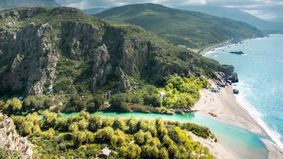 Heraklion: Preveli By Boat, Damnoni & Kourtaliotiko Springs - Why this Heraklion day trip works: boat + gorge + palm beach