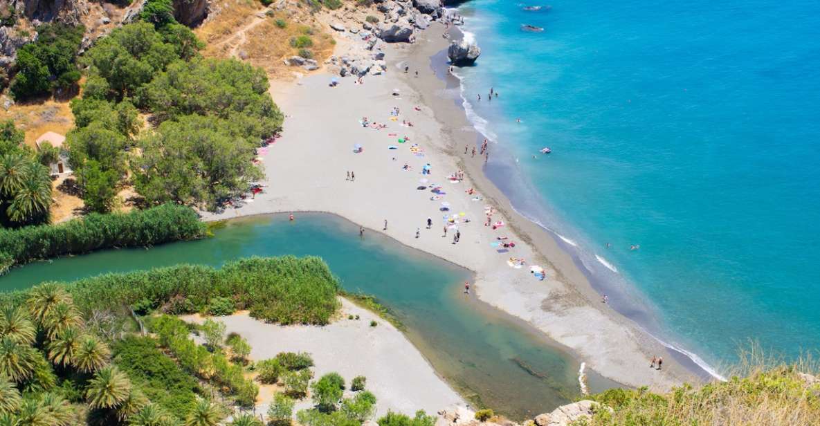 Heraklion: Preveli By Boat, Damnoni & Kourtaliotiko Springs - Damnioni Beach: beach time with room to explore nearby coves