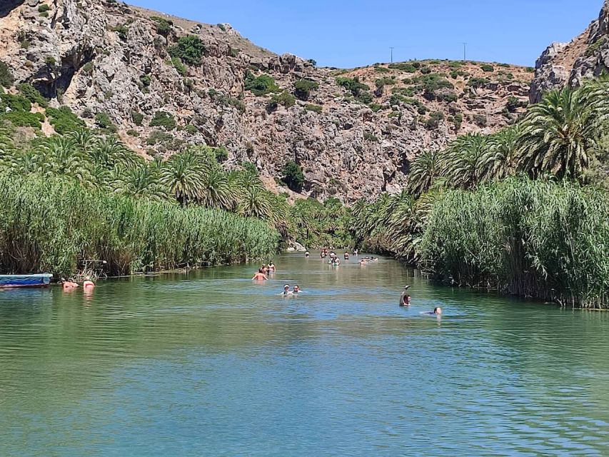 Heraklion: Preveli By Boat, Damnoni & Kourtaliotiko Springs - Kourtaliotiko Gorge Springs: the swim you’ll remember
