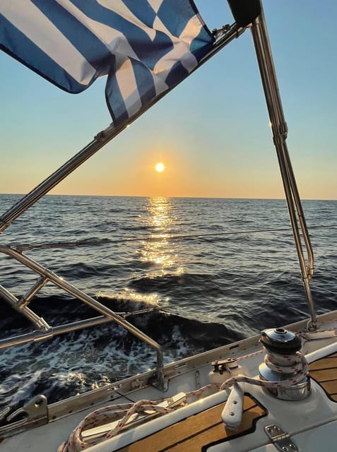 Heraklion: Sailing Cruise to Dia Island with Drinks and Meal - The Water Play Part: Snorkeling, Fishing, and SUP Gear Included