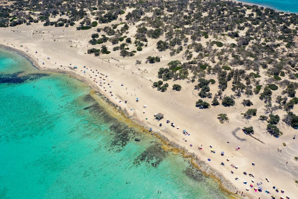 Heraklion:Cruise to Chrissi island natural park with pick up - Belegrina (Golden Beach): swimming setup and how to plan for it