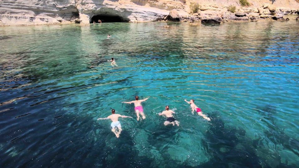 Hersonisos: Boat Cruise with Swim Stops and Lunch - Key Highlights at a Glance