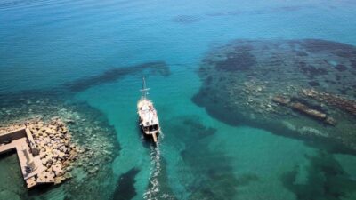 Hersonisos: Boat Cruise with Swim Stops and Lunch - Two Swim Stops That Actually Feel Different: St. George Bay First