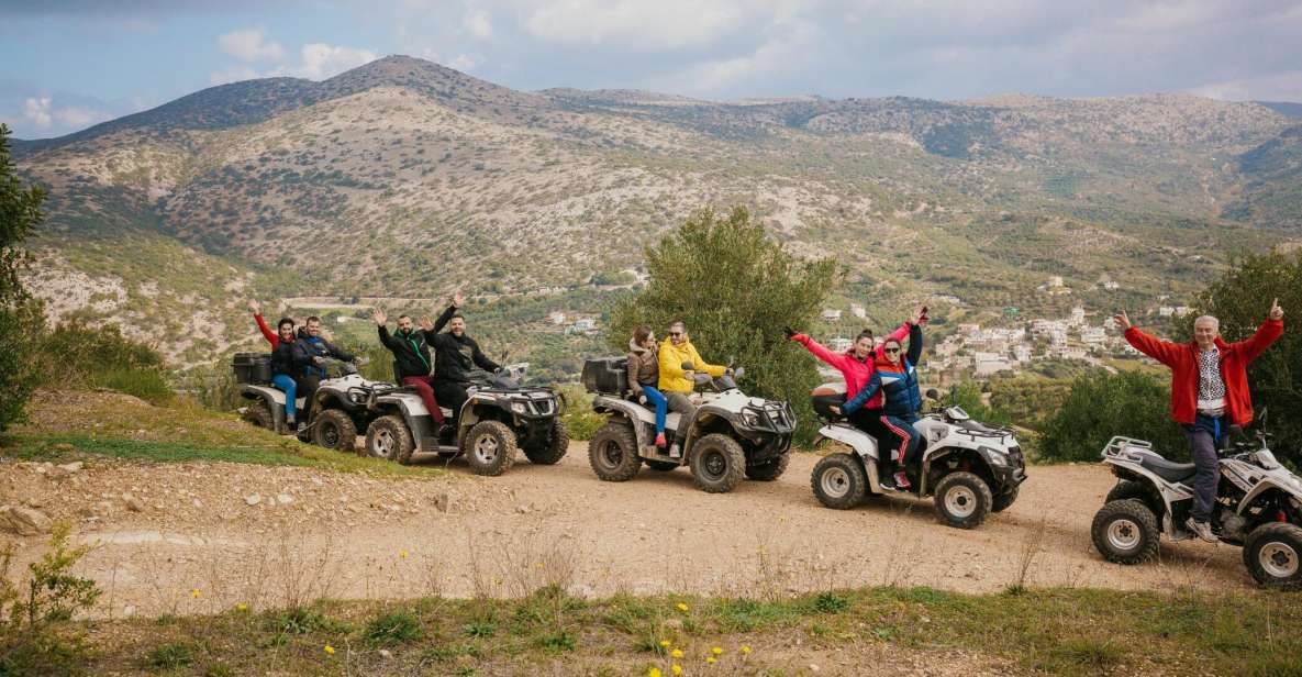 Hersonissos: ATV Quad Bike Safari in the Mountains of Crete - Riverbed riding and the Potamies to Karouzanos feel