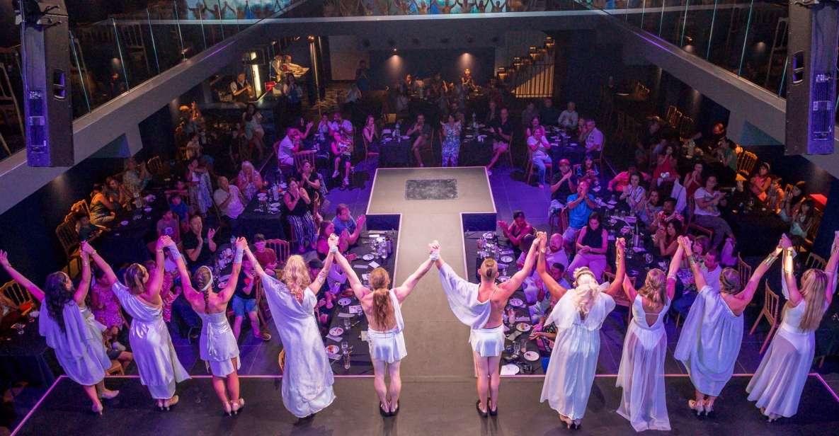 Hersonissos: Troy Dinner-Show Theatre Experience Tickets - The Food at Alar: Creative Ancient Greek Menu, Vegan, and Kids Options