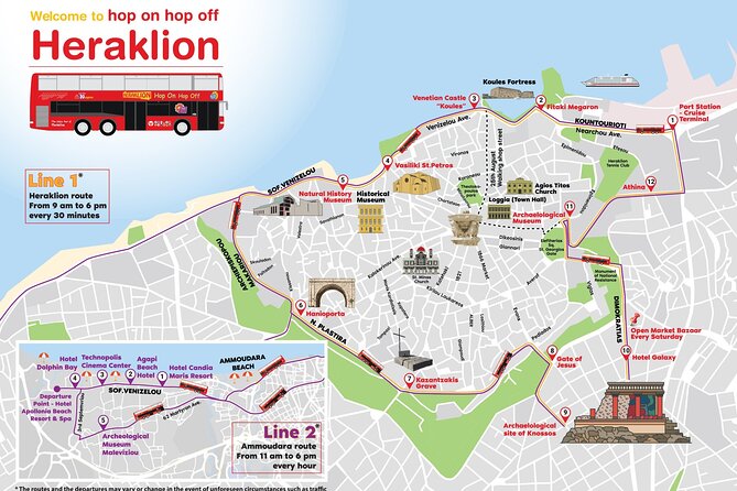 Hop-On Hop-Off Sightseeing Bus Tour in Heraklion - Hanioporta, Kazantzakis Grave, and Gate of Jesus: Stops with Personality