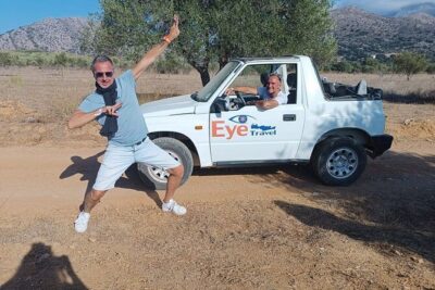 Jeep Safari 4x4 Crete real off road mountain tracks with Lunch from Hersonissos - Skotino Cave: bring shoes and expect a real walking stop