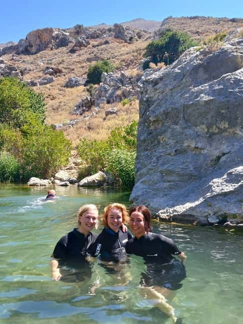 Kourtaliotiko Gorge: Guided River Adventure Trek with Lunch - Trekking the riverbed: pools, jumps, and staying off the crowd