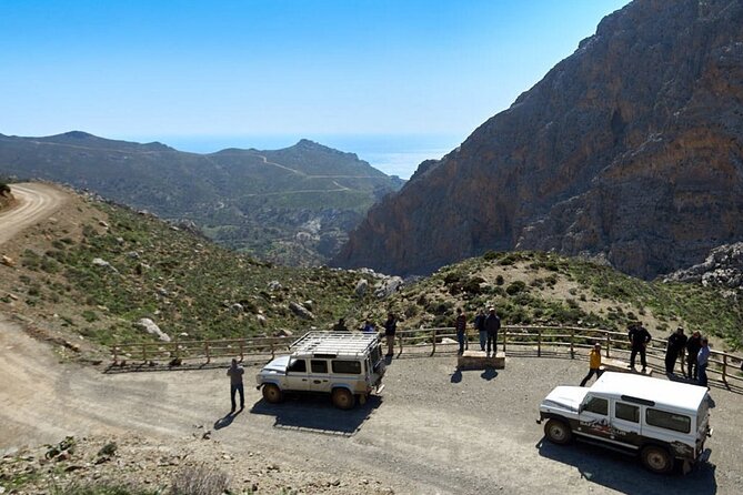 Land Rover Safari: Tripitis Gorge and Beach, South Crete - Stop 4: Tripiti Beach and the Gorge Walk + Lunch + Swimming