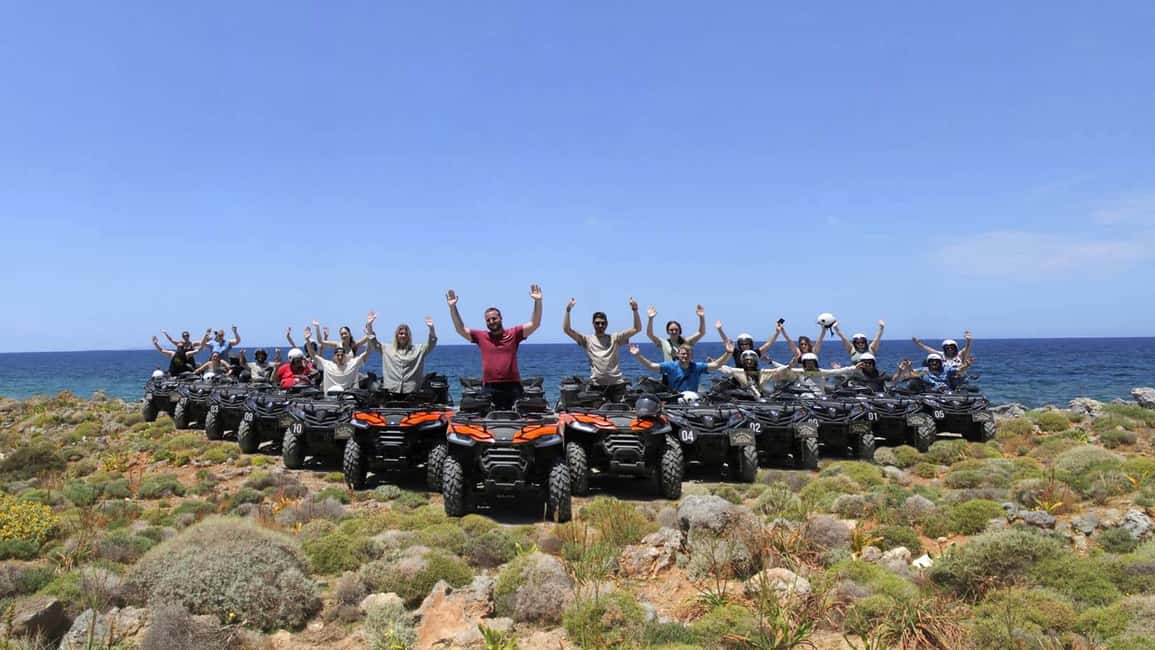 Malia: Off-Road Quad Safari Tour with Lunch and Transfers - Quad safari from Malia: what the day is really like