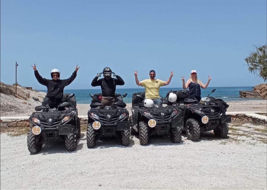 Malia: Off-Road Quad Safari Tour with Lunch and Transfers - Forest pause and a chance to learn local herbs