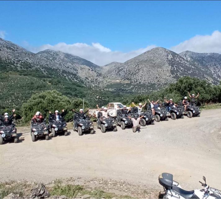 Malia: Off-Road Quad Safari Tour with Lunch and Transfers - Vrachasi village: photo time, sightseeing, and free coffee