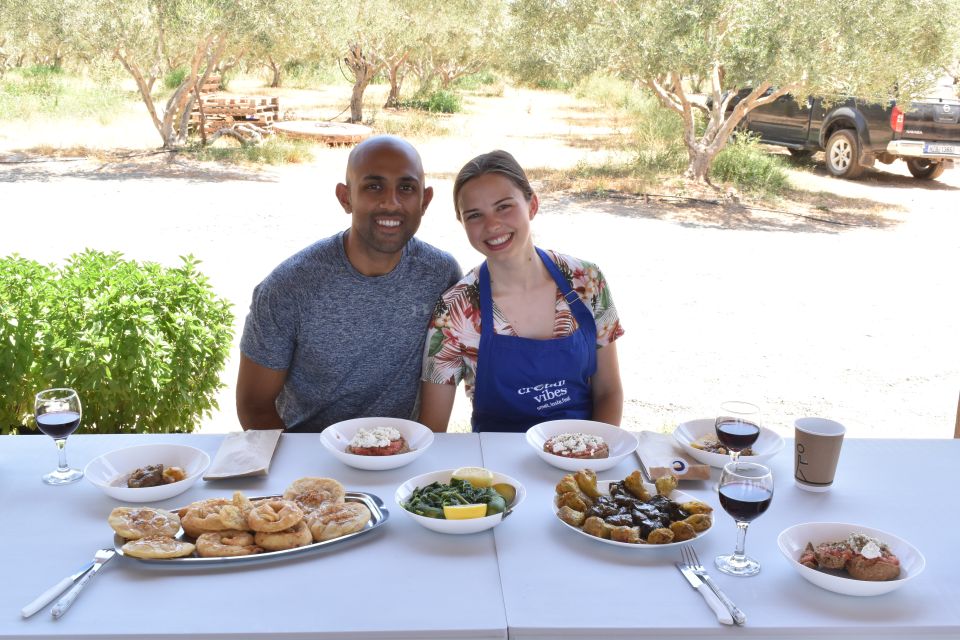 Moires: Cooking Class and Olive Oil Tasting at a Family Farm - Hands-on cooking under an outdoor wooden roof