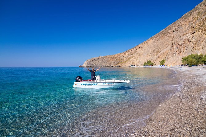 RENT A BOAT 5,5m - 30hp LICENSE FREE Chora Sfakion, Sfakia - Price and value: what you’re really paying for