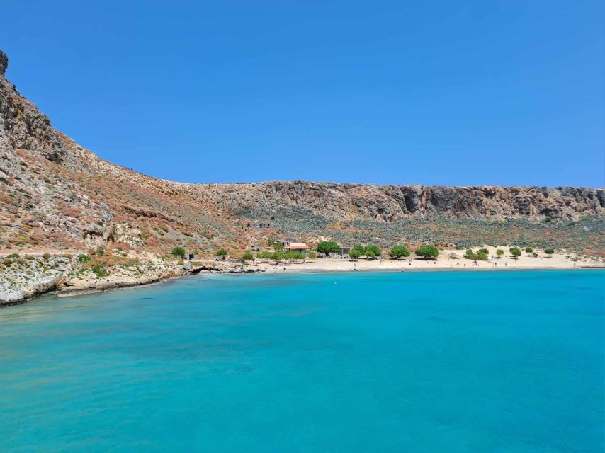 Rethymno: Gramvousa & Balos Lagoon Day Trip with Boat Ticket - Balos Lagoon: 3 hours to swim, snorkel, and wander the dunes