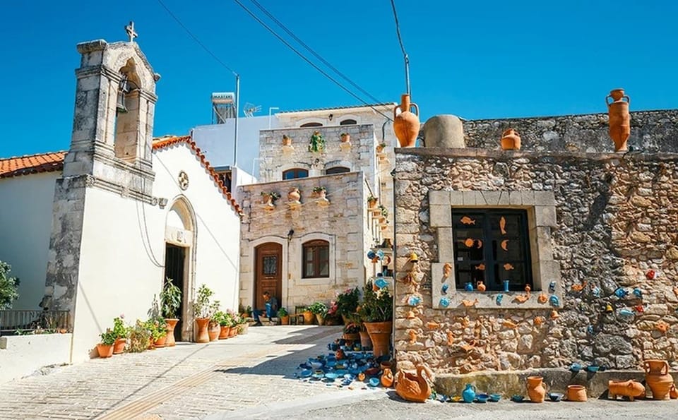 Rethymno: Melidoni Cave and Arkadi Monastery Half-Day Trip - Margarites Pottery Workshop: Watch Craft, Don’t Just Browse