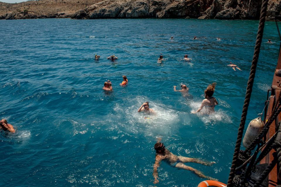 Rethymno: Pirate Boat Cruise with Swimming Stops - Gerani Bay and the 90-Minute Sailing Reality