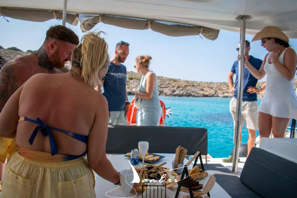 Rethymno: Sailing Catamaran Cruise with Meal & Drinks - Lunch that doesn’t feel like an afterthought
