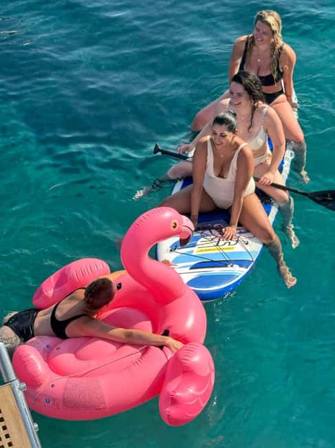 Rethymno: Sailing Catamaran Cruise with Meal & Drinks - Crew energy and safety: warmth with competence