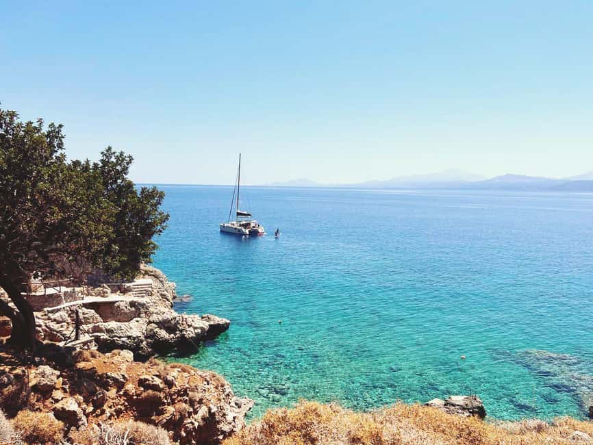 Rethymno: Sailing Catamaran Cruise with Meal & Drinks - Price and value: what $164 buys you on this kind of day