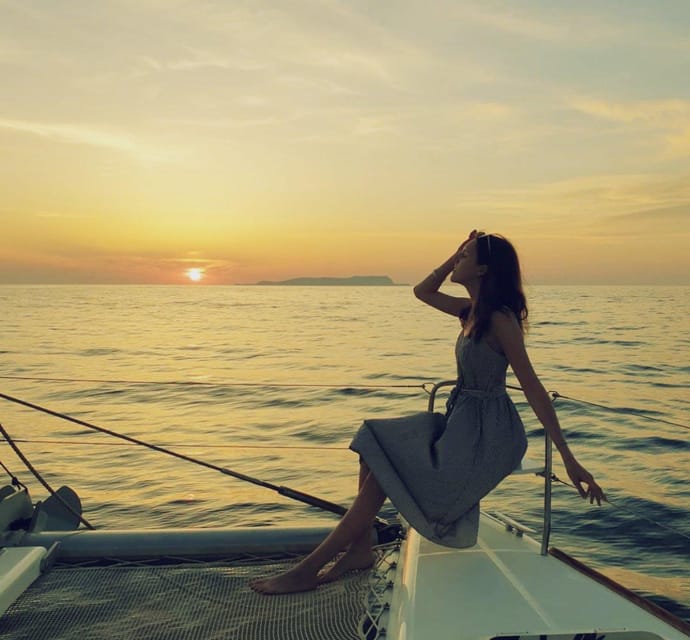 Rethymno: Sunset Catamaran Cruise - Sushi & Open Bar - Cruise Timing and Stops: How the 3.5 hours actually feel