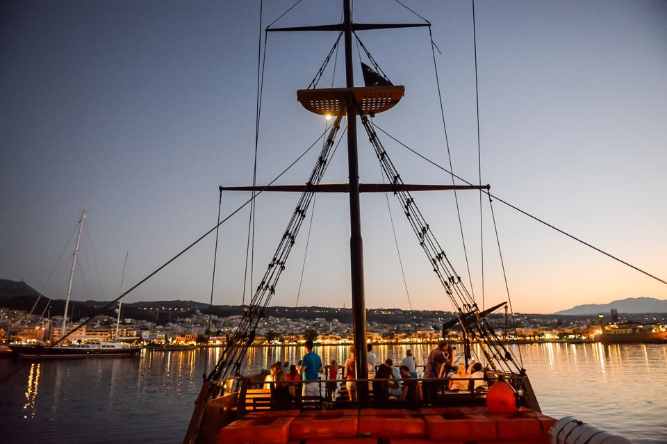 Rethymno: Sunset Cruise on a Wooden Pirate Boat - The sunset moment: why this cruise feels better than a dockside view