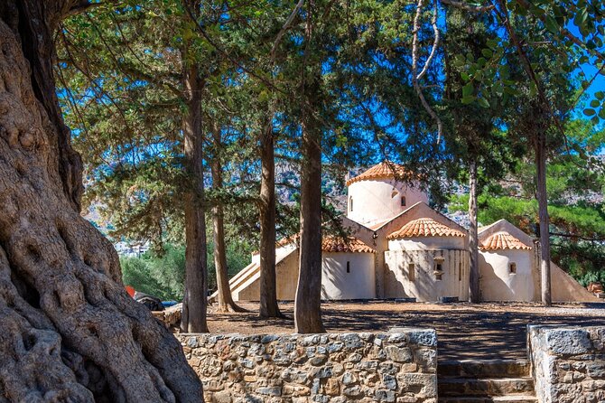 Road-trip to Lasithi, Zeus Cave, Vidiani, Krasi & Olive Mill Farm - Vidiani Monastery at Mount Louloudaki: a quiet reset before Zeus