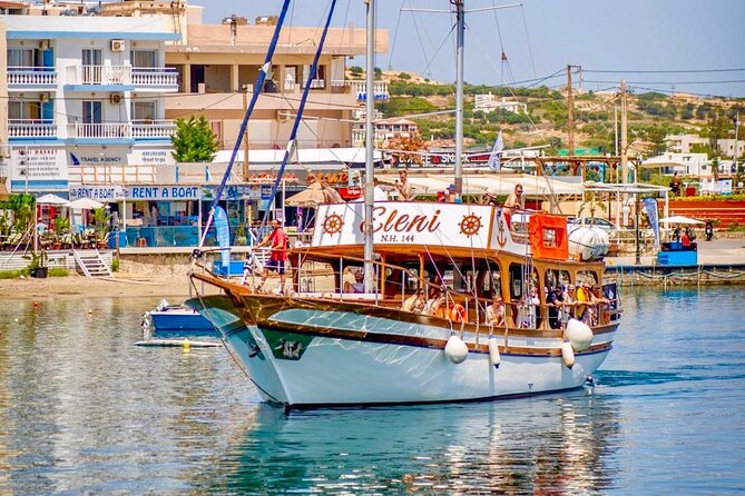 Sailing Trips with Cretan Sailing - The Stalis area stop: second swim, better snorkel odds