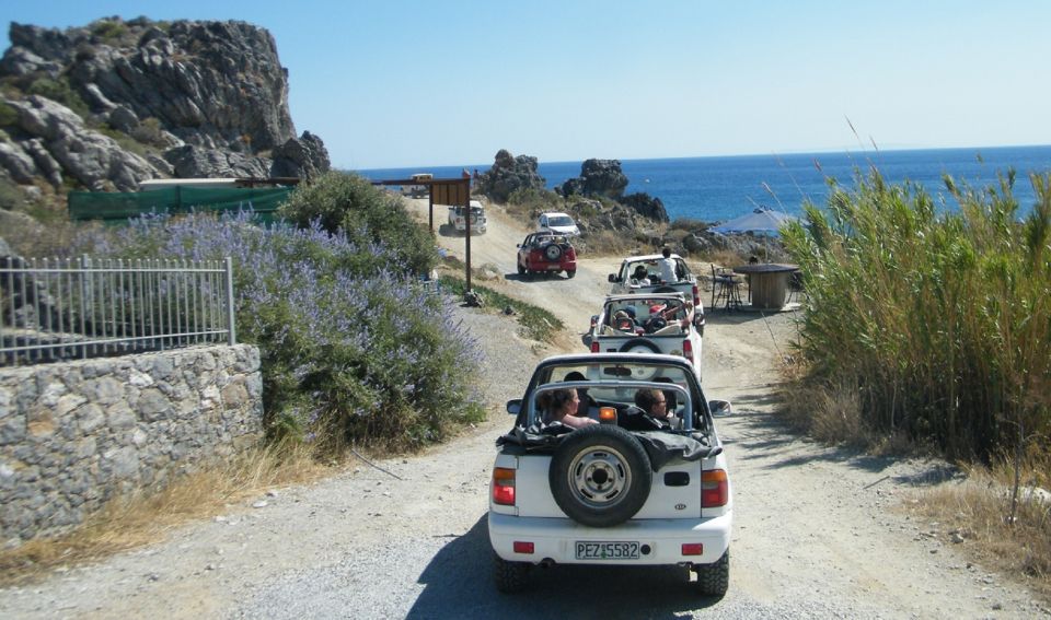 Self-Drive Jeep Safari to South Coast, Palm Beach & Canyons - Kourtaliotiko Gorge photo stop: short time, strong scenery
