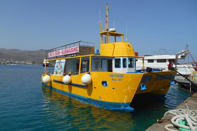 Semi-Submarine Tour from Agios Nikolaos - What You’ll See Under the Water in Mirabello Bay