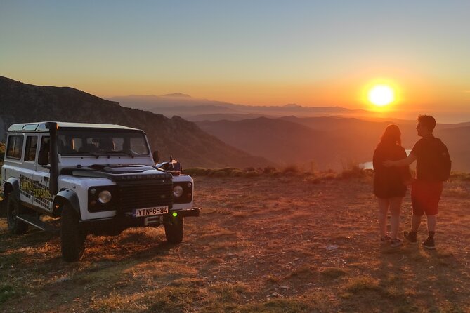 Sunset Jeep Tour in Crete - Entering Potamies: the mitato and shepherd family stop