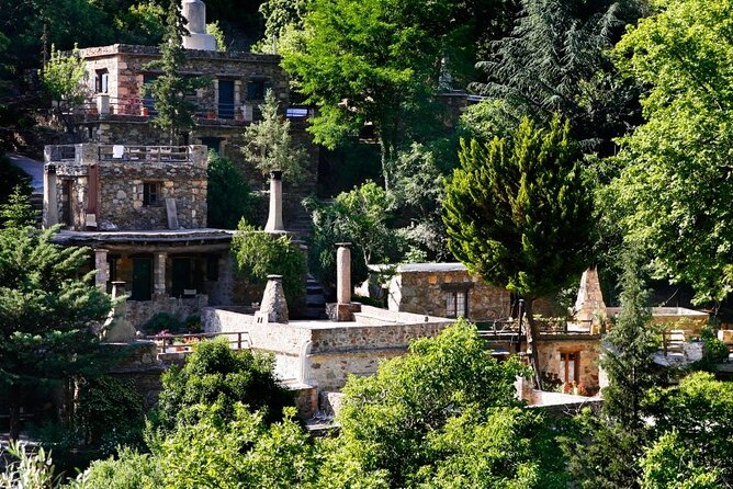 Wine & Olive Oil Tour with Lunch at Milia Mountain Retreat - Milia Mountain Retreat Lunch: Back-to-Basics in a 17th-Century Setting